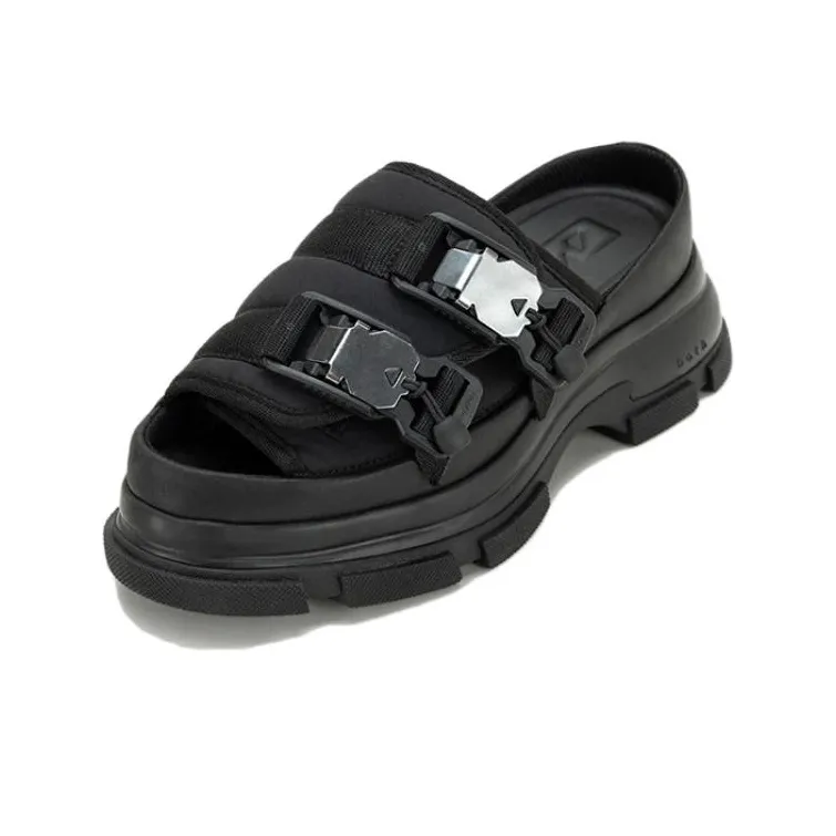 Both Gao Rubber Sole Slide Slippers Women's Black-1