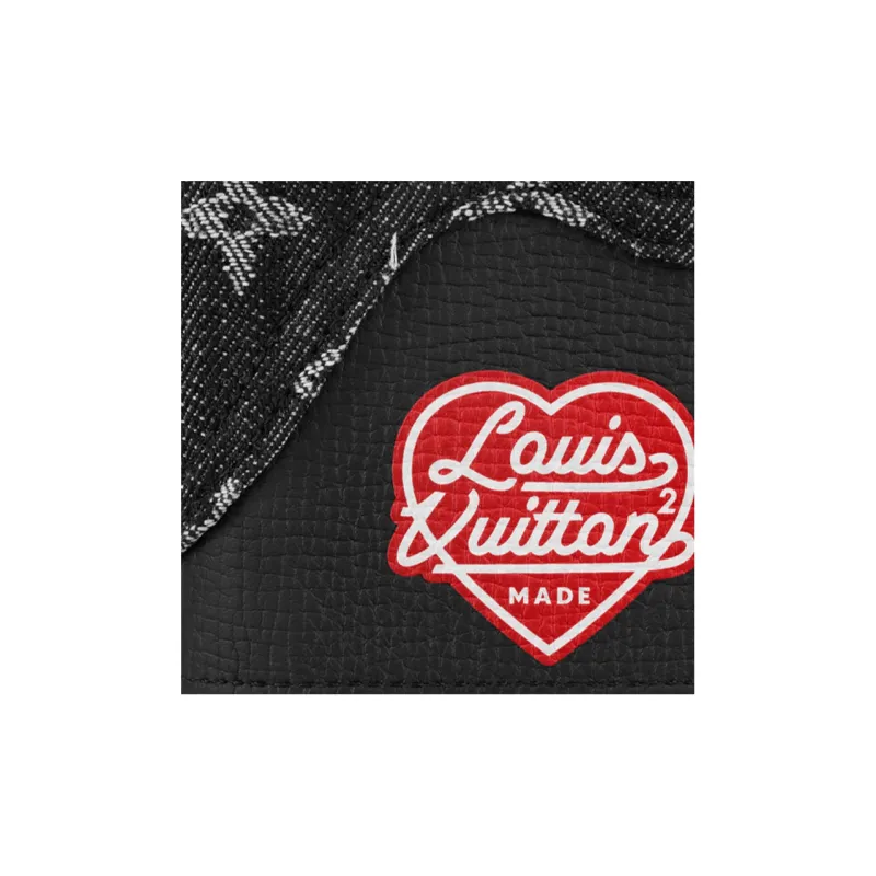 LOUIS VUITTON X Nigo Pocket Organizer Monogram Black-4