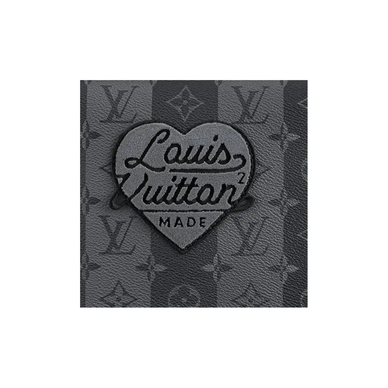 LOUIS VUITTON X Nigo Utilitary Backpack Monogram Stripes Eclipse-5