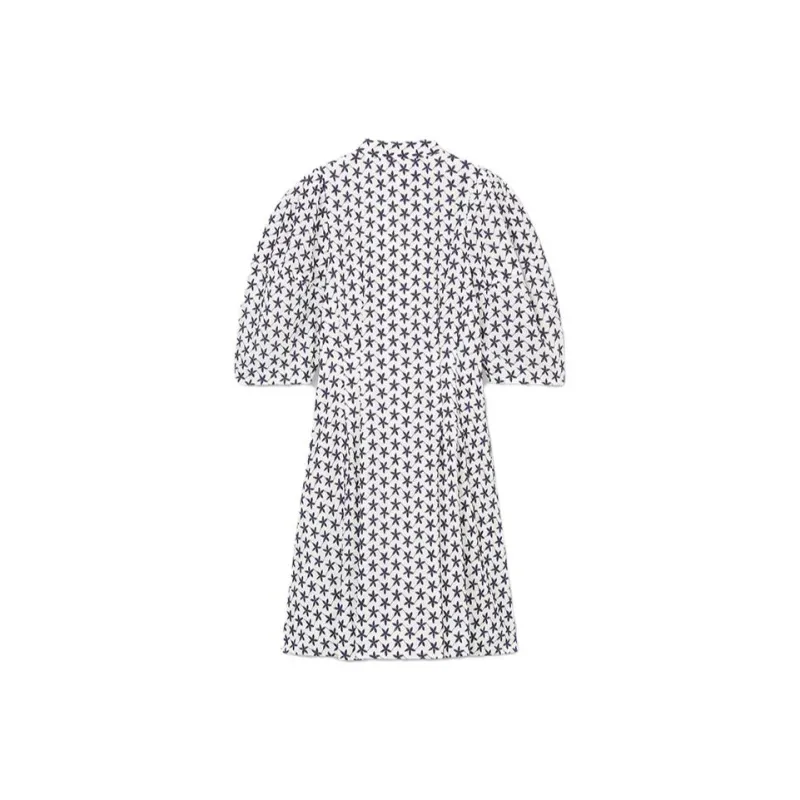 CLUB MONACO Short Sleeved Dresses Women's Print C2WGR-1