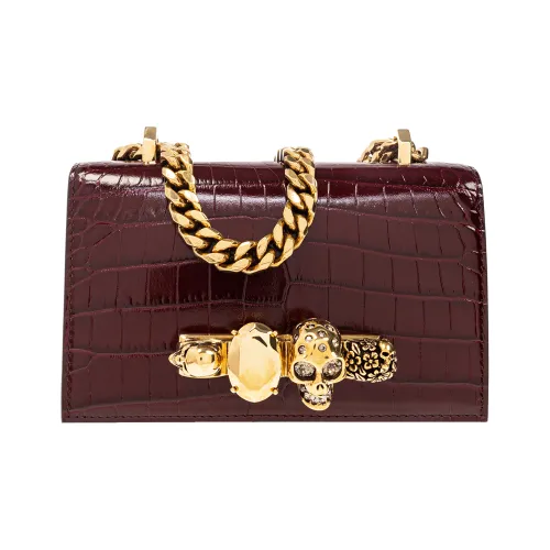 Alexander McQueen JEWELLED SATCHEL Crossbody Bags