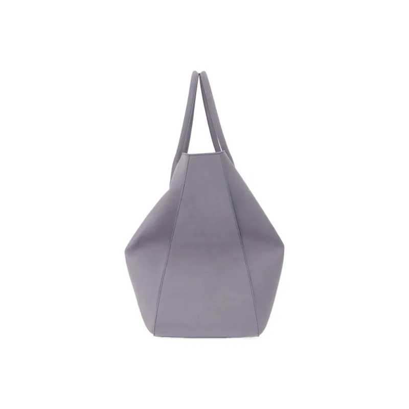 FERRAGAMO Nubuck Cowhide Leather One Shoulder Handbags Extra Large Women's Ivory Gray-1
