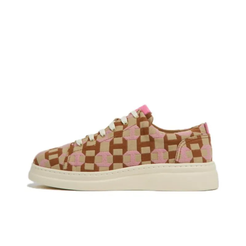 CAMPER Runner Low-Top Skateboard Shoes Women's Brown-0