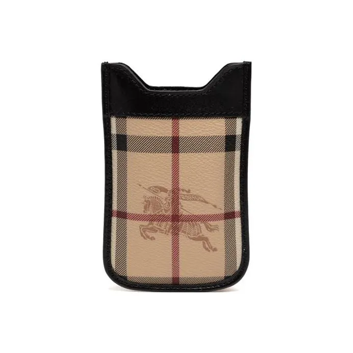 Burberry Leather Protective Case Card Holder Men's Multicolor-0