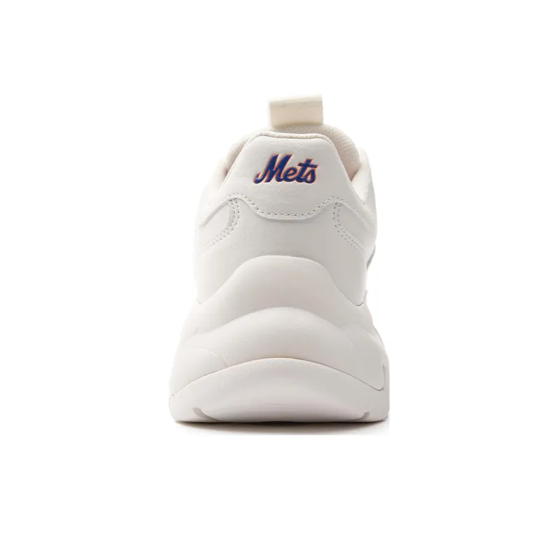 MLB Big Ball Chunky Slip Resistant Low Top Casual Shoes Unisex Beige-4
