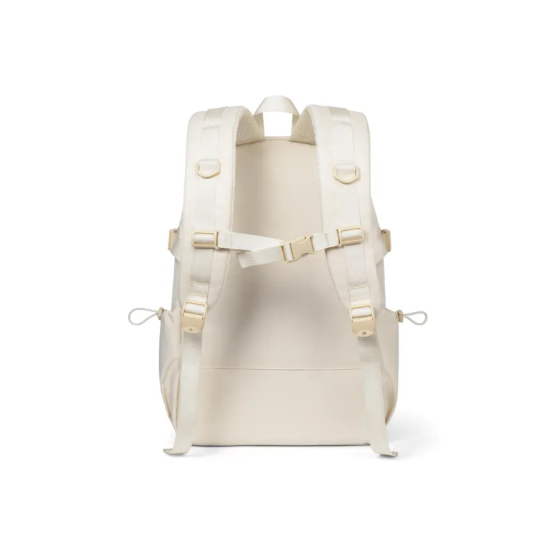 V.NINE Fabric Backpack Large Size Unisex Khaki/Obsidian Black/Smoke Gray-4