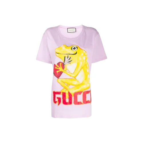 GUCCI T-Shirts Women's Pink