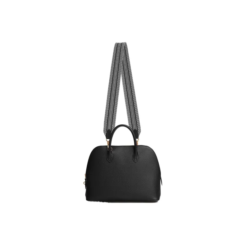 HERMES Cavale Canvas With Swift Calfskin Shoulder Straps Women's _Nsec Light Beige/Black/Black-2