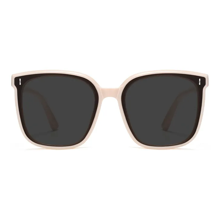 BERTHA Plate Frame Square Sunglasses Unisex-2