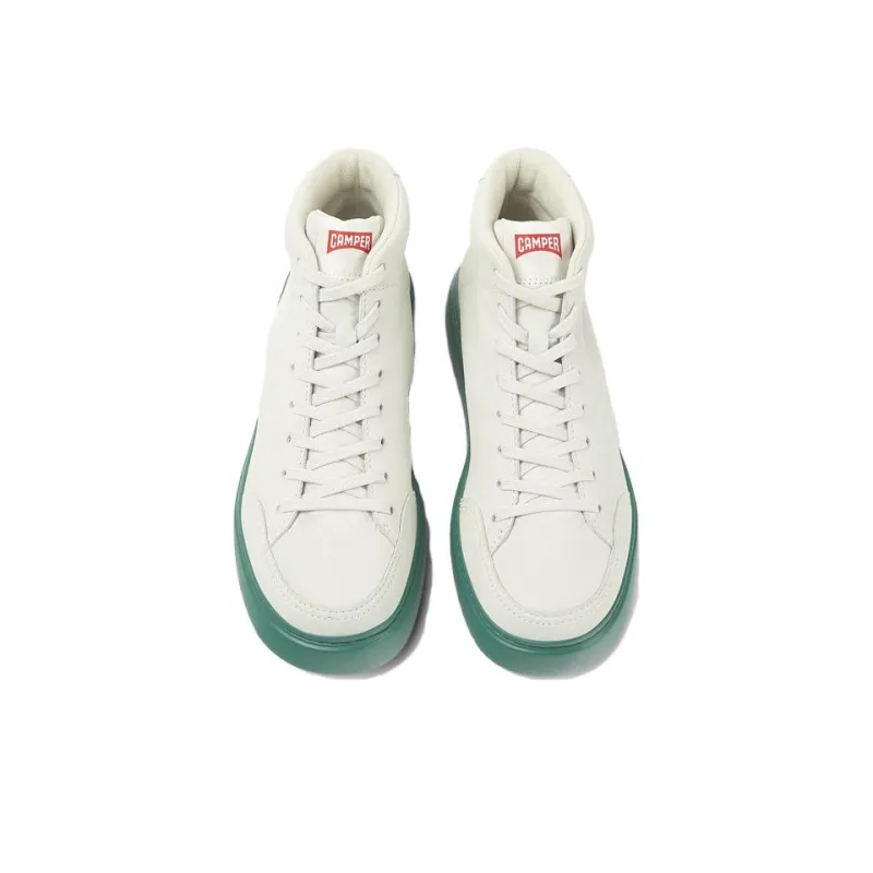 CAMPER Runner High-Top Skateboard Shoes Men's White-2