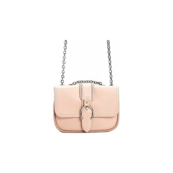 LONGCHAMP Lambskin Crossbody Bag Shoulder Bag Women's Pink