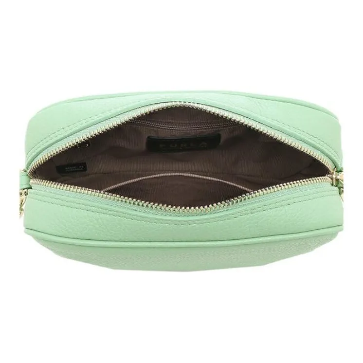 Furla Leather Camera Bags Crossbody Bag Shoulder Bag Mini Women's Green-5