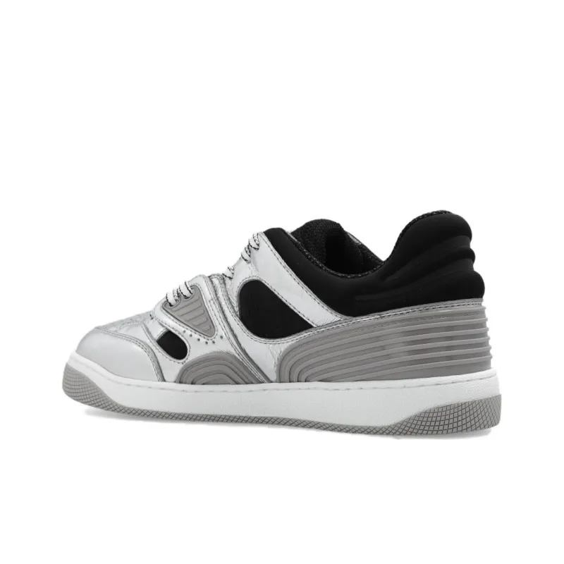 GUCCI Basket Panelled Sneakers-3