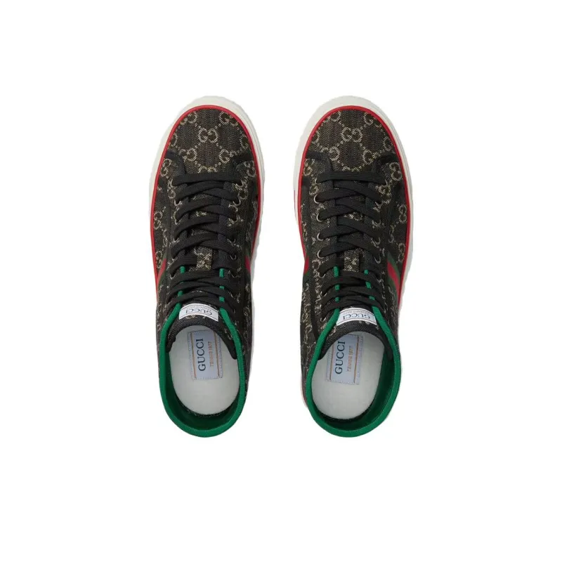 GUCCI Tennis 1977 High 'Black Mini GG'-2