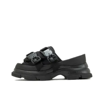 Both Gao Rubber Sole Slide Slippers Women's Black