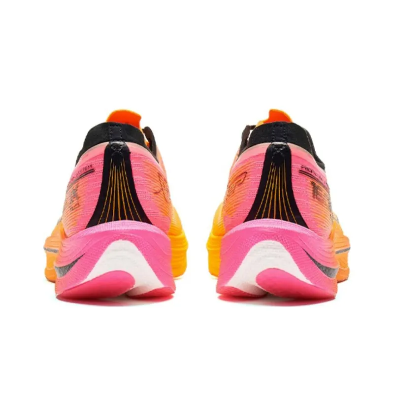 XTEP 160X 5.0 Anti Slip Wear Resistant Low Top Marathon Sprint Running Shoes Men's Orange-3