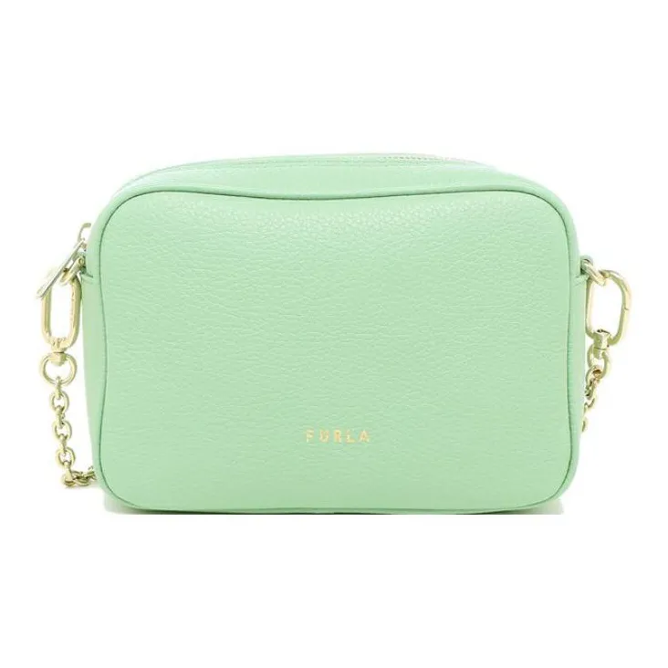 Furla Leather Camera Bags Crossbody Bag Shoulder Bag Mini Women's Green-0