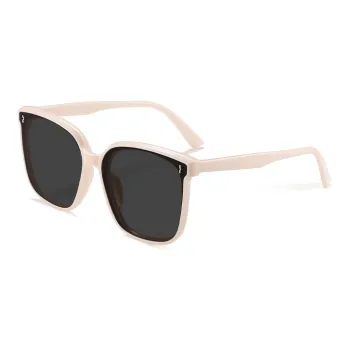 BERTHA Plate Frame Square Sunglasses Unisex