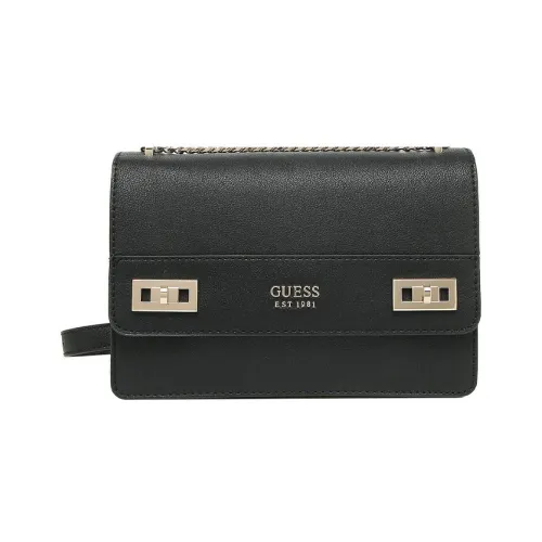 guess Noelle Synthetic Leather Crossbody Bag Shoulder Bag Women's Black