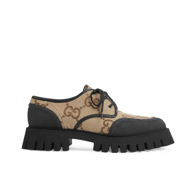GUCCI GG Supreme Canvas Shoes Beige-1