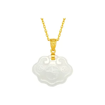ZHOU LIU FU Pendants White Jade Women's