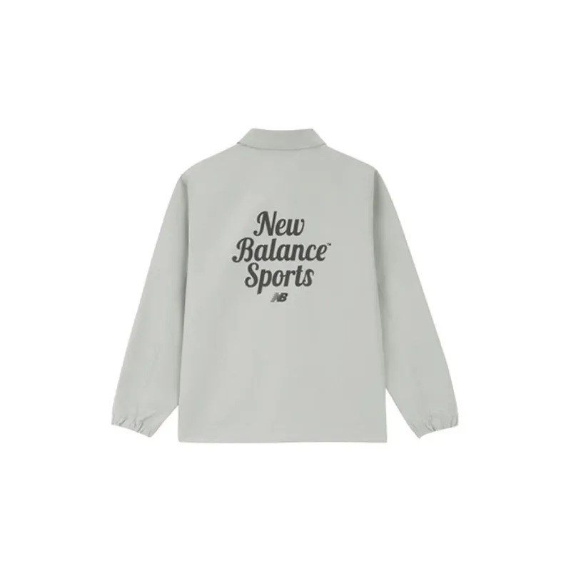 New Balance Jackets Unisex Gray-1