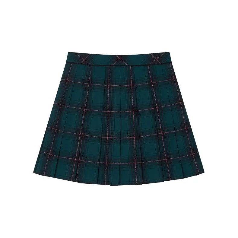 Teenie Weenie Casual Short Skirts Women's Green-1