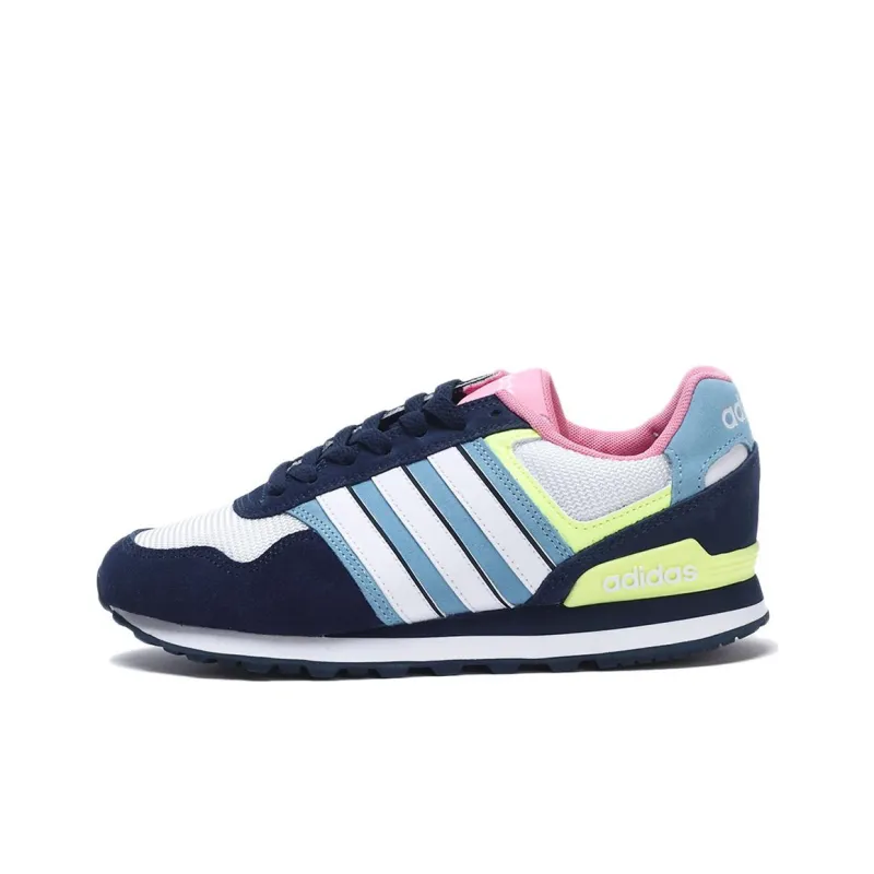 Adidas NEO Cushioning Anti-Slip And Wear-Resistant Low-Top Casual Shoes Women's Bright White-0