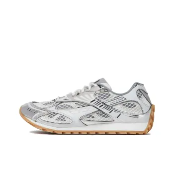 Bottega Veneta Orbit Silver White