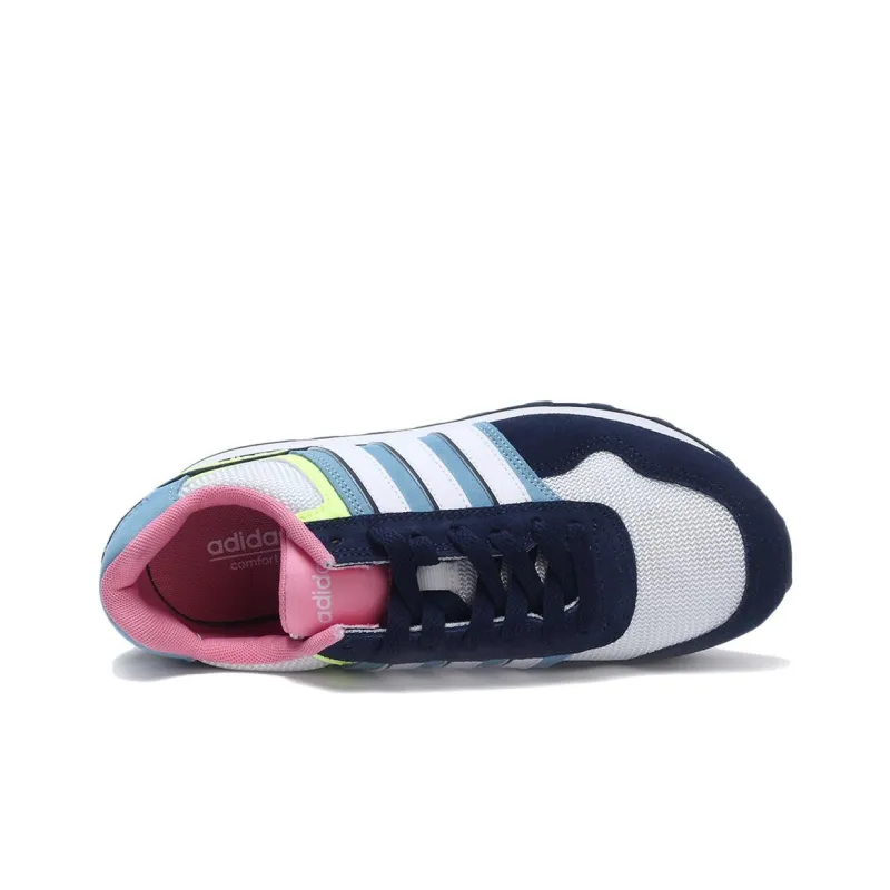 Adidas NEO Cushioning Anti-Slip And Wear-Resistant Low-Top Casual Shoes Women's Bright White-3