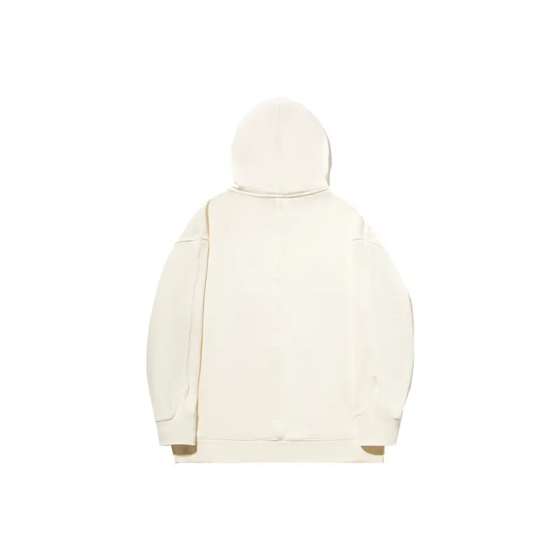 LiNing Sweatshirt Unisex Papyrus White-1
