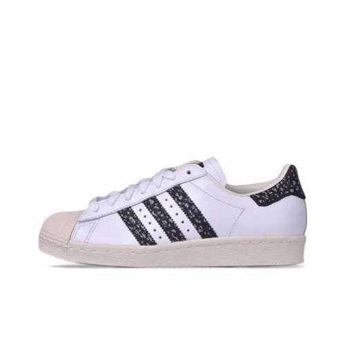 Adidas Superstar White Vapour Green Snake