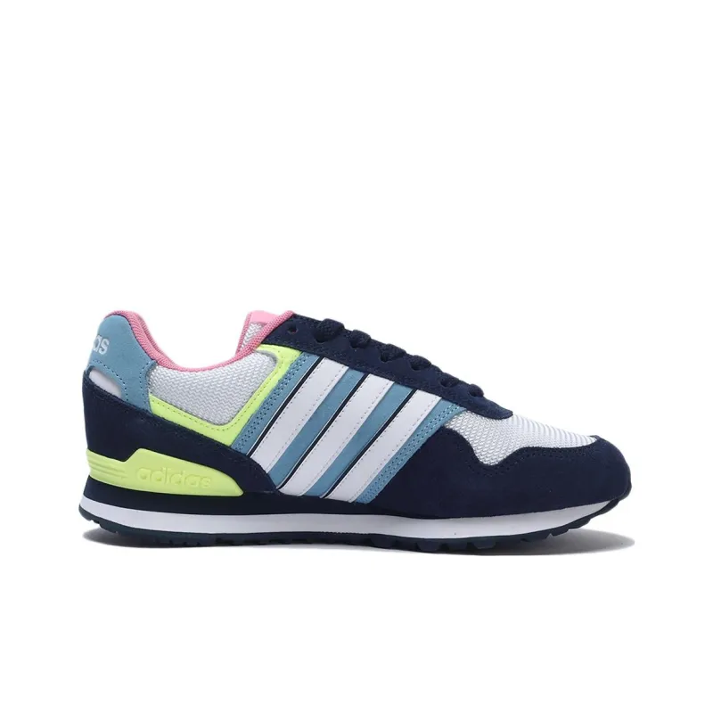 Adidas NEO Cushioning Anti-Slip And Wear-Resistant Low-Top Casual Shoes Women's Bright White-1