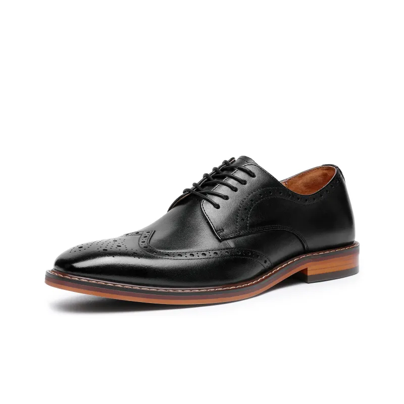 Desai Desai Dress Shoes Men's Black-1