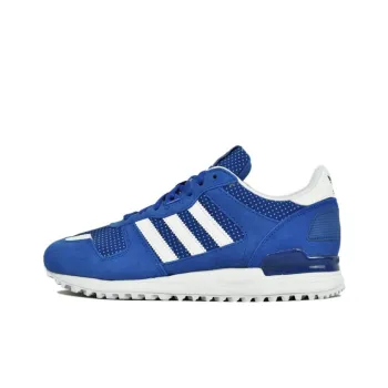 Adidas Originals ZX 700 Cushioning Anti Slip And Wear Resistant Low Top Casual Shoes Women's Blue