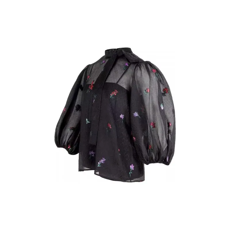 RED VALENTINO Shirts Women's Black-2