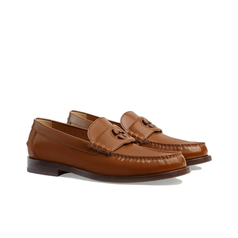 GUCCI Loafer 'Interlocking G Brown'-2