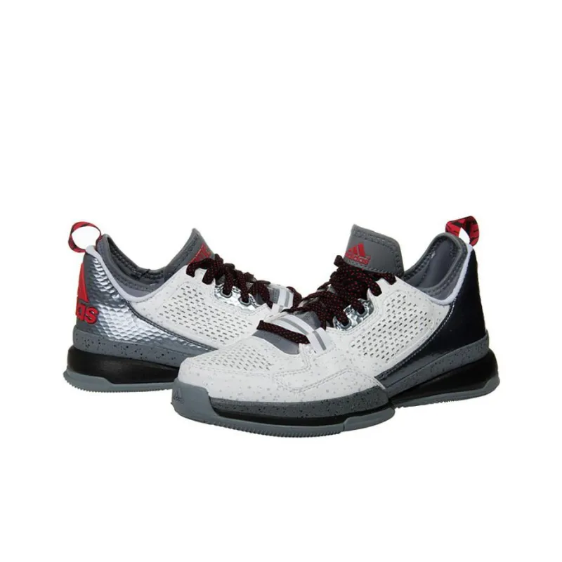 Adidas D Lillard 1 Shoes 'White Grey Black'-3