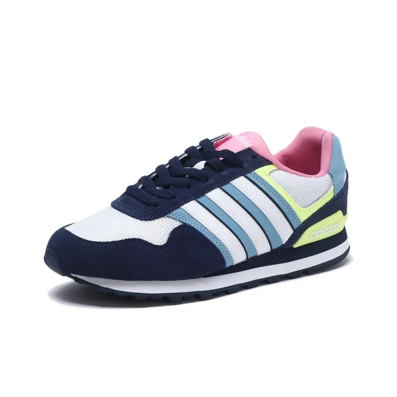 Adidas NEO Cushioning Anti-Slip And Wear-Resistant Low-Top Casual Shoes Women's Bright White-2