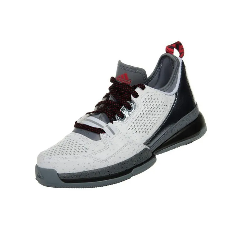 Adidas D Lillard 1 Shoes 'White Grey Black'-2