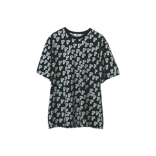 PushBUTTON T-Shirts Women's Black