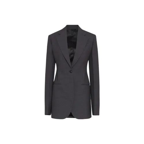 FERRAGAMO Long-sleeved Wool Single-breasted Blazer