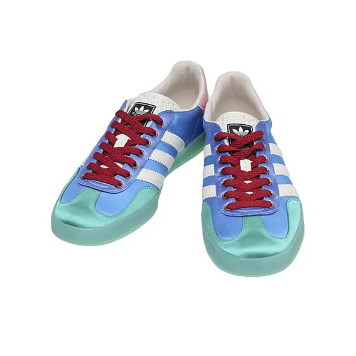 GUCCI Adidas X GUCCI Women's Gazelle 'Light Blue Silk' Women's-1