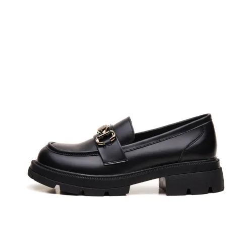ACESC Loafers Women's Low-Top Black