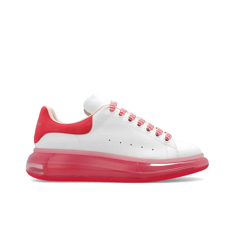 Alexander McQueen Oversized Sneaker 'Ivory Red' Women's-1