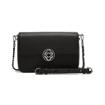 ORYANY Cow Leather Crossbody Bag Shoulder Bag Women's Black