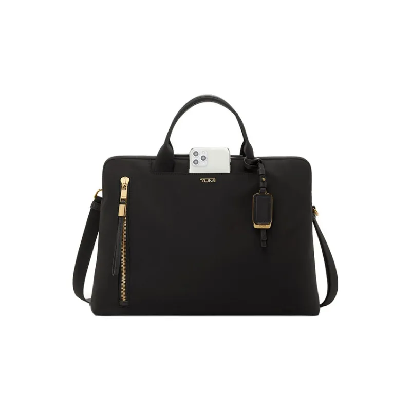TUMI Nylon Shoulder Bag Crossbody Bag Handbag Unisex Black-1