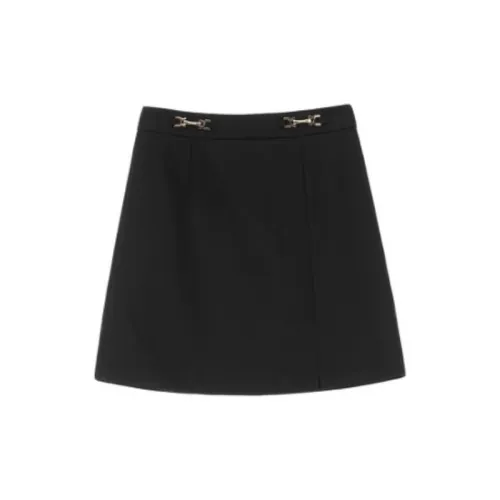 Lagogo Casual Short Skirts Women's Black