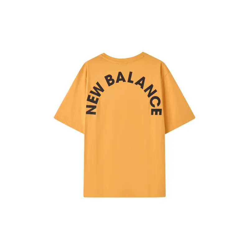 New Balance T Shirt Unisex Yellow-1
