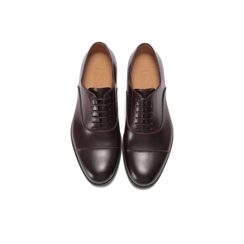 FERRAGAMO Dress Shoes 3cm Men's Burgundy-3